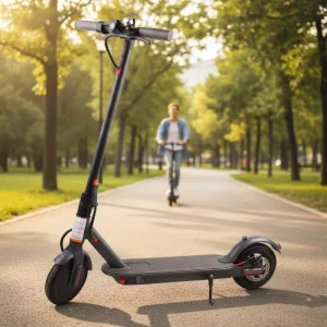 Electric Scooter App Aluminum Alloy 8.5inch 20-30KM Brushless Motor IPX5 Waterproof Folding Lightweight 120kg Load