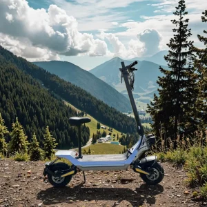 Electric Scooter GPS Intelligent Aluminum Alloy Compact Foldable Waterproof for City Travel and Everyday Use