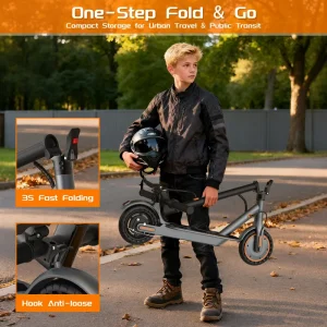 Electric Scooter Kids Portable Electric Scooter Folding APP Operation and Lightweight Ready to Ship From EU Warehouse