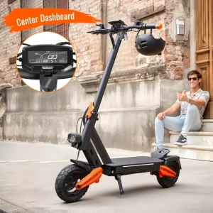 Electric Scooter Lightweight with Front Rear Disc Brake with 120kg Load Capacity 60km Long Range E scooter