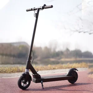 Electric Scooter Mobility E Kick Scooter Honeycomb Wheel Folding 8in Unisex 25km/h