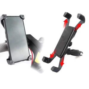 Electric Scooter Parts Aluminum Alloy Mobile Phone Fixing Bracket Scooter Bicycle Motorcycle Phone Holder