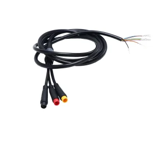 Electric Scooter Parts Connector 1 Male to 2 3 4 5 6 Pin Charger Sensor Power Switch IP67 M8 Waterproof Connectors