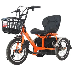 Electric Scooter With Pedals Dual purpose Three Wheels Electric Scooter for Adults