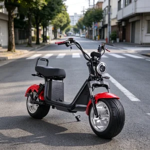 Electric Scooter for Adult Fat Tire Electric Scooters for Relaxing Outdoor Riding and Daily Leisure Entertainment