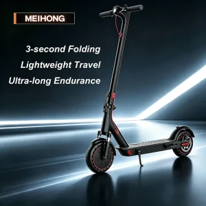 Electric Scooter for Adults 350W 8.5 Inch Aluminum Alloy Frame Foldable Design Waterproof Extended Battery Life for Off Road