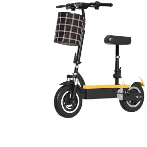 Electric Two wheel Scooter with Lithium Battery Aluminum Alloy Frame Foldable Design 100kg Load Capacity 12km h Max Speed