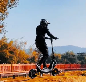 Electric scooter with excellent performance. Factory direct sale. Affordable price.