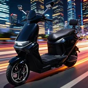 Elektrisches Motorrad 1500W Brushless 2 Wheel Electric Scooter 50 70Km/H Speed Lead Acid Battery Hydraulic Disc Brake E Scooter