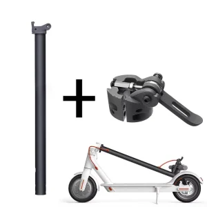 Escooter Accessories Fold Tube with Folder Base for Xiaomi M365 1S Electric Scooter Folding Pole Standpipe