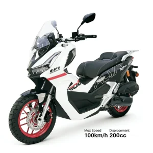 Euro 5 4 Stroke Gas Scooter for Adults 100cc 200cc Engine EEC EPA Certification
