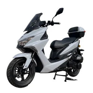 European Country Euro 5 EFI 125cc CBS Brakes Engine Customized Gasoline Gas Scooters With Windshield