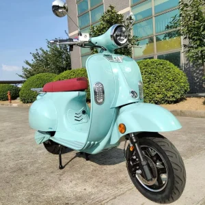 European EEC Certified Lithium Battery 72V 2000W Motor 45km/h Roman Holiday Retro Scooter Electric Vehicle for Foreign Trade