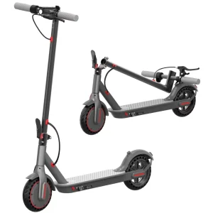 European Warehouse 350W Electric Scooter 36V 10.5Ah Battery Folding Lightweight Adult Kick Tuya App Scooter 8.5 Inch Solid Tire
