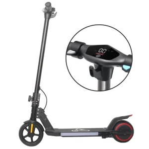 Factory Direct Emoko A43 Electric Scooter 130W Motor LED Light Easy Carry 2 Wheels Foldable Electric Scooter for Kids