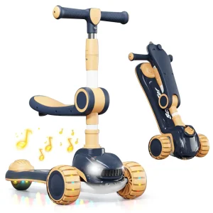 Factory Direct Sale Scooter Baby Toy Children Kids Kick Scooter 3 Wheel Kids Scooters for Children with Music and Light