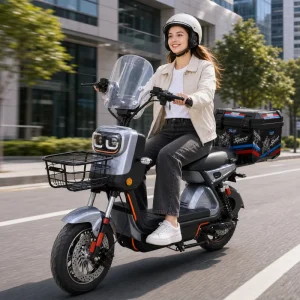 Factory Direct Sales Customizable Electric Scooter 500W High Speed Electric Bike with 45L Trunk for Adults