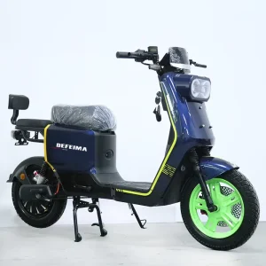 Factory High Speed Blue White Colors Electric Motorcycle Electric Scooters for Commuting with Big Battery