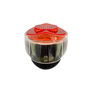 Factory LED Bike Solar Tail Light for Bicycle Scooter Rear Signal Indicator Lamp Accessories