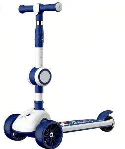 Factory New Design Folding Kids Kick Scooter 3 Wheels LED Lights Children Foot Scooter