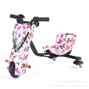 Factory New Kids Electric Drift Car Balance Scooter Supplier Direct Commuter Vehicle Outdoor Amusement