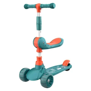 Factory Price Big Wheels Kids Pedal Kick Scooter