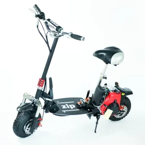 Factory Sale 4 Stroke 49cc Air Cooled Mini Gas Scooter with Two Wheels Aluminum Alloy Frame Pull Starter