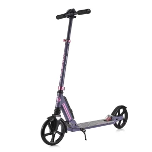 Factory Sale Kick Bike Scooter Fat Tyre Environmental Friendly Own Logo 8in PU Wheel Adult Push Aluminum Foldable Foot Scooter