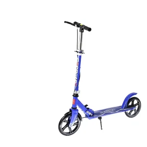Factory Supply Folding Adult Kick Scooter Foot Scooter with Two Wheels and Handbrake No Electricity