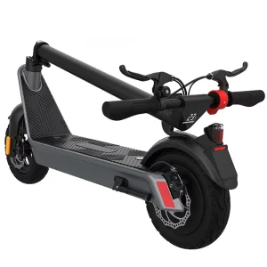 Foldable 10Inch Electric Offroad Scooter with Big Wheel 200mm Pro Kick Scooter Rear Wheel Brake for Adult