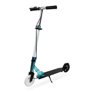 Foldable 2 Wheels Kick Scooter for Kids Adjustable Height Children’s Foot Kick Adults’ Scooters Aluminum PU Men OEM for Beginner
