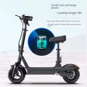 Foldable Adult Electric Scooter Sturdy and Durable Suitable for High-power City Use at 15-25km/hour