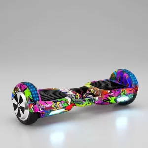Foldable Compact Storage Easy Carry Maneuver Self Balancing Electric Scooter High Capacity Battery Smart Adult