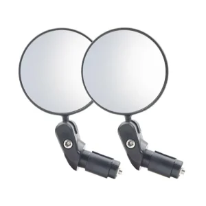 Foldable Convex Bike Mirror for Mountain and Road Bicycles Universal Rearview Reflective Mirror Cycling Accessory