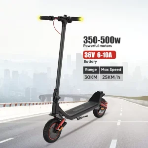 Foldable Electric Scooter Brushless Motor App Control 8Ah Aluminum Alloy 25kmh Waterproof Urban Commuting Color Customized
