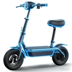 Foldable Mini Electric Scooter Accessories Off-Road Capability 10-Inch Wheels 400W Motor for Adults Parent-Child Use