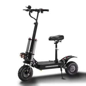 Foldable Two-Wheel Electronic Electric Scooter 1000W Brushless Motor 21Ah Lithium Battery IPX4 Waterproof Aluminum Alloy