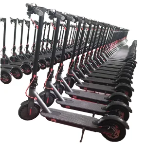 Foldable Wide Tire Electric Scooter Smart APP Control Powerful Front Brake Digital Display Adult City Leisure Two Wheel EScooter