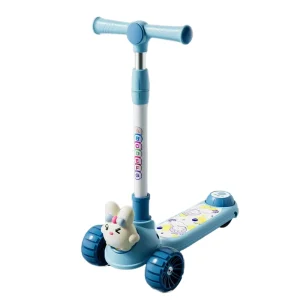 Folding Kid’s Scooter 3 in 1 Baby Kick Scooter Kids 3 Wheels Children Foot Scooters With Flashing Light