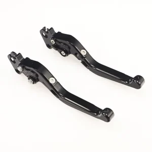 Folding Motorcycle Brake Lever Adjustable Black Brake Clutch Levers for Vespa Scooter Modified Accessories