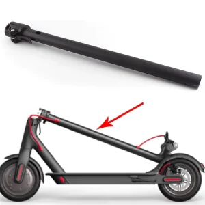 Folding Pole Base Parts for Xiaomi M365 1S Electric Scooter Aluminum Alloy Black