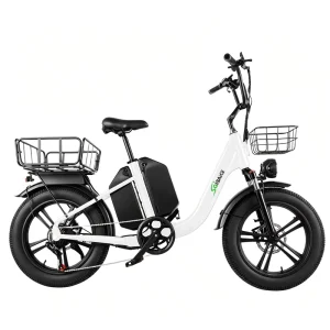 Food Delivery Scooter 50Ah Lithium Battery 150km Long Range Take Away Electric Bike 48V 750W Aluminum Alloy Moped