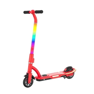 Freestyle Kick Electric Scooter Foot Scooter for Kids with LED Light
