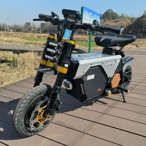 GUYON Monster PRO Top Speed 100Km h 60V 4800W High Powerful Electric Scooter Oil Suspension with Adjustable Damping for Adult
