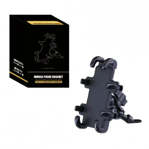 Good Style Alloy Eight Claw Mobile Phone Holder Bike Scooter Rearview Mirror Mount
