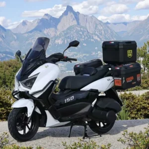 HX Factory 150cc Gasoline Motorcycle 95KM/H Off-Road Racing Disc Drum Brake Gasoline Scooter for Adult