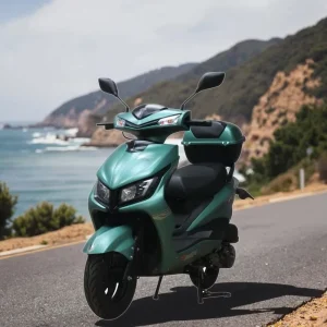 HX Factory 80KM/H 125cc Gasoline Scooter with CDI Ignition and Disc Brake Gasoline Motorcycle for Adults