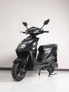 High Carbon Steel Electric Scooter with Rear Hub Motor and Lead acid Battery Popular in China New Model for High speed Adults
