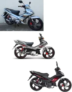 High Performance Gas Scooters Petrol Motorcycle Two-Wheel Gasoline Motorcycle for Adults