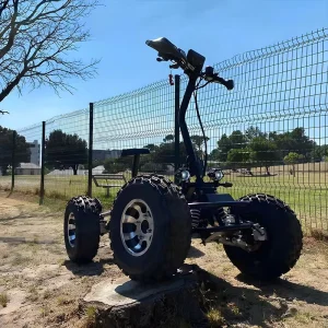 High Power 10000 Motor 50 M P H Folding All Terrain 60V 50Ah Domestic Battery 4 Wheel 4×4 ATV Off Road Electric Scooter